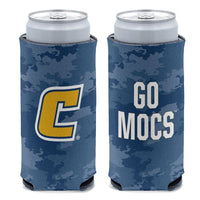 Wholesale-Tennessee Chattanooga Mocs TEAM COLOR CAMO 12 oz Slim Can Cooler