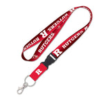 Wholesale-Rutgers Scarlet Knights GRADIENT Lanyard w/detachable buckle 1"