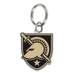 Army Black Knights Cloisonne Key Ring Carded
