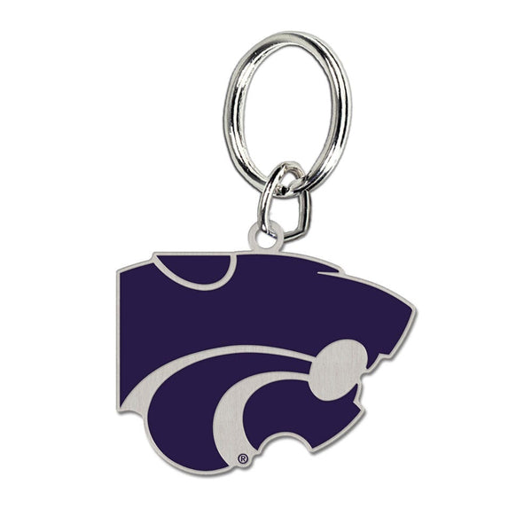 Kansas State Wildcats Cloisonne Key Ring Carded