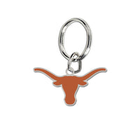 Texas Longhorns Cloisonne Key Ring Carded