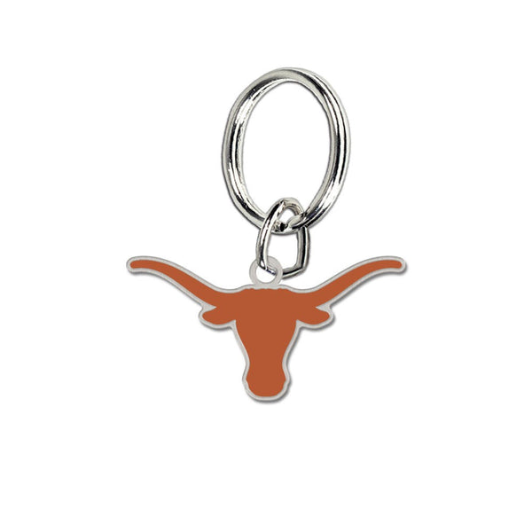 Texas Longhorns Cloisonne Key Ring Carded