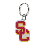 USC Trojans Cloisonne Key Ring Carded