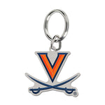 Virginia Cavaliers Cloisonne Key Ring Carded