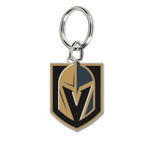 Vegas Golden Knights Cloisonne Key Ring Carded