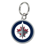Winnipeg Jets Cloisonne Key Ring Carded