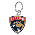 Florida Panthers Cloisonne Key Ring Carded