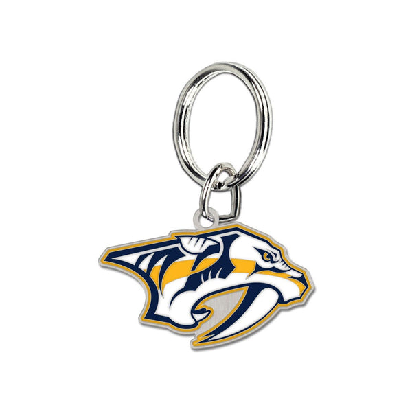 Nashville Predators Cloisonne Key Ring Carded