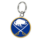Buffalo Sabres Cloisonne Key Ring Carded