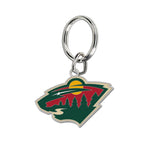 Minnesota Wild Cloisonne Key Ring Carded