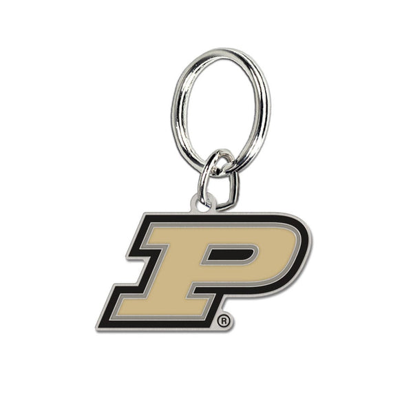 Purdue Boilermakers Cloisonne Key Ring Carded