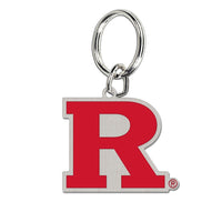 Rutgers Scarlet Knights Cloisonne Key Ring Carded