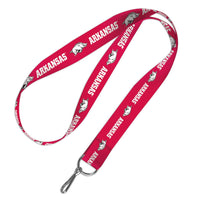 Arkansas Razorbacks Lanyard 1"