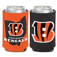 Cincinnati Bengals STATE SHAPE Can Cooler 12 oz.