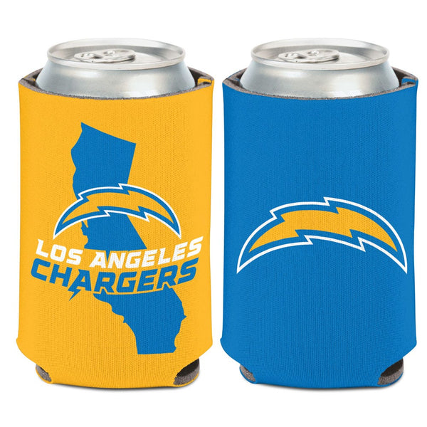 Los Angeles Chargers State Shape Can Cooler 12 oz.