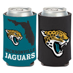 Jacksonville Jaguars STATE SHAPE Can Cooler 12 oz.
