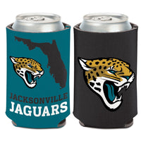 Jacksonville Jaguars STATE SHAPE Can Cooler 12 oz.