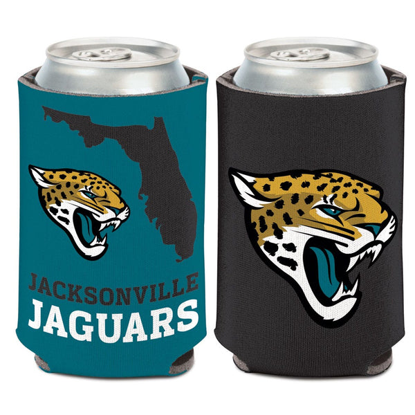 Jacksonville Jaguars STATE SHAPE Can Cooler 12 oz.