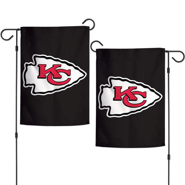Kansas City Chiefs 2nd Design Garden Flags 2 sided 12.5" x 18"