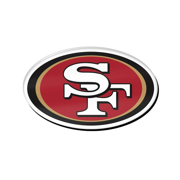 San Francisco 49ers logo Acrylic Pin Jewelry Card