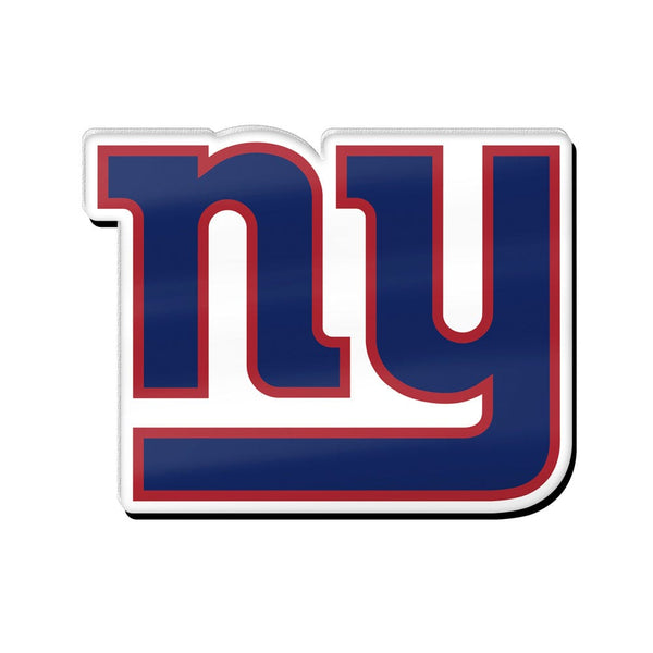 New York Giants logo Acrylic Pin Jewelry Card