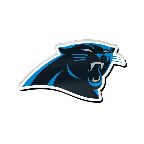 Carolina Panthers logo Acrylic Pin Jewelry Card