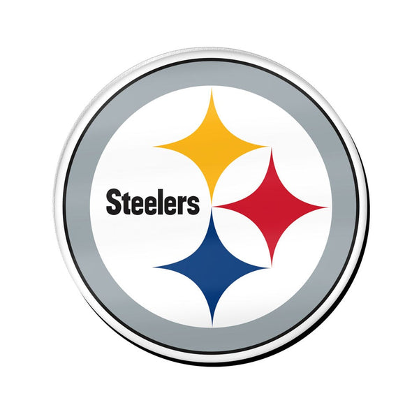 Pittsburgh Steelers logo Acrylic Pin Jewelry Card