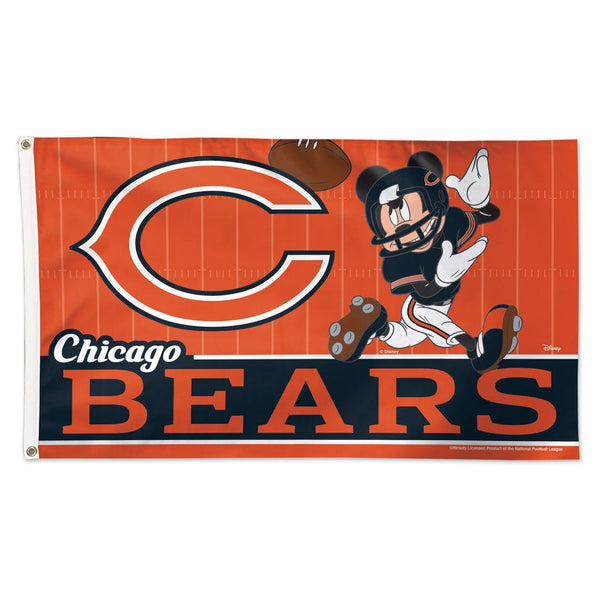 Chicago Bears / Disney Mickey Mouse Flag - Deluxe 3' X 5'