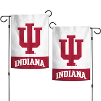 Indiana Hoosiers Applique Garden Flags 12.5" x 18"