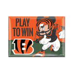 Cincinnati Bengals / Disney Mickey Mouse Metal Magnet 2.5" x 3.5"