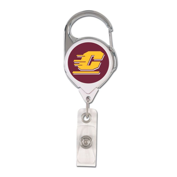 Wholesale-Central Michigan Chippewas Retrct 2S Prem Badge Holders