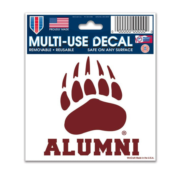 Wholesale-Montana Grizzlies Alumni Multi-Use Decal 3" x 4"