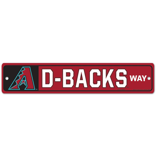 Arizona Diamondbacks Street / Zone Sign 3.75" x 19"