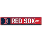 Boston Red Sox Way Street / Zone Sign 3.75" x 19"