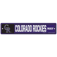 Colorado Rockies Way Street / Zone Sign 3.75" x 19"