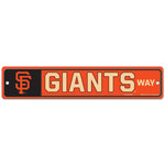 San Francisco Giants Way Street / Zone Sign 3.75" x 19"