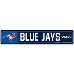 Toronto Blue Jays Way Street / Zone Sign 3.75 x 19