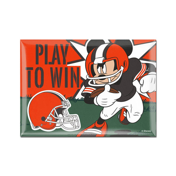 Cleveland Browns / Disney Metal Magnet 2.5" x 3.5"