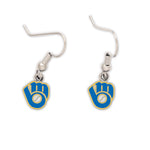 Milwaukee Brewers Earrings Jewelry Card