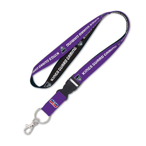 Kings Guard Gaming Sacramento Kings Lanyard w/detachable buckle 1"