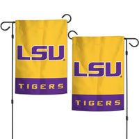 LSU Tigers Applique Garden Flags 12.5" x 18"