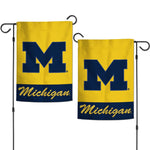 Michigan Wolverines Applique Garden Flags 12.5" x 18"