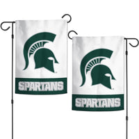 Michigan State Spartans Applique Garden Flags 12.5" x 18"