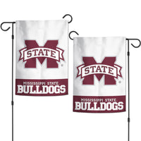 Mississippi State Bulldogs Applique Garden Flags 12.5" x 18"