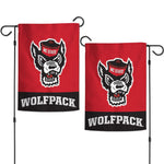 NC State Wolfpack Applique Garden Flags 12.5" x 18"