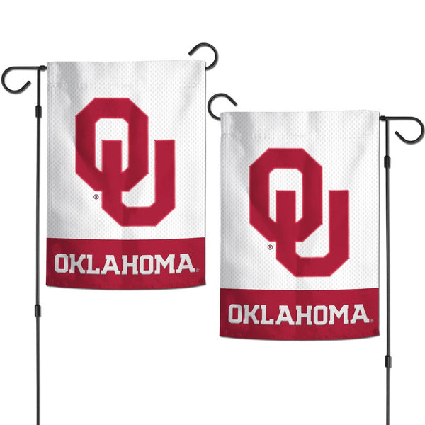 Oklahoma Sooners Applique Garden Flags 12.5" x 18"