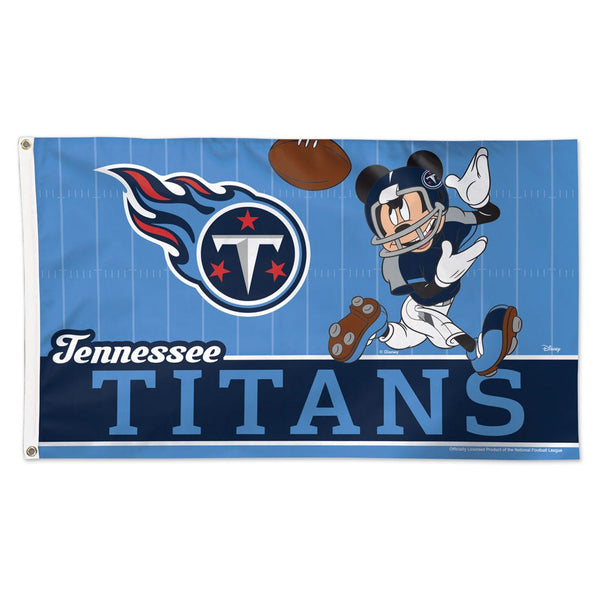Tennessee Titans / Disney Mickey Mouse Flag - Deluxe 3' X 5'