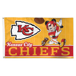 Kansas City Chiefs / Disney Mickey Mouse Flag - Deluxe 3' X 5'