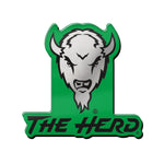 Marshall Thundering Herd Acrylic Pin Jewelry Card