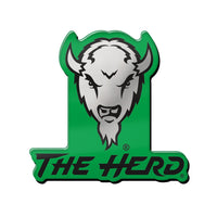 Marshall Thundering Herd Acrylic Pin Jewelry Card